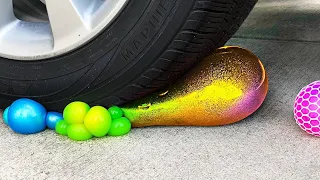 Experiment Car vs Surprise Eggs | Crushing Crunchy & Soft Things by Car | Experiment Car US 2