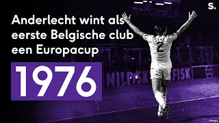 Sporza Retro: Anderlecht wint in 1976 als eerste Belgische club een Europese beker