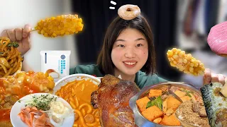 3일동안 냠냠 먹방 브이로그 🌭🍕🥪🍝🥐🍗🍼