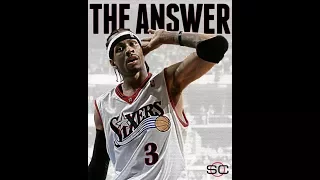 Allen Iverson Sixers Highlights "White Iverson"