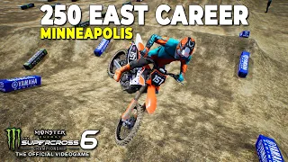 Monster Energy Supercross 6 - 250 East Career Episode 1 - I Got Brake Checked!