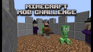 Minecraft mob challenge