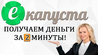 eКапуста - БЕРЕМ ЗАЙМ ОНЛАЙН! Входим в личный кабинет и получаем кредит за 2 минуты!