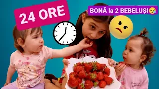 ⏰24 ORE sunt BONĂ cu 2 BEBELUȘI👶🍼 S-au certat!😤  MAMELE la medic👩‍⚕️Vlog pentru copii Ciao Patricia