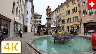 Schaffhausen, Switzerland | Spring【4K】(Medieval Town) Schweiz/Suisse