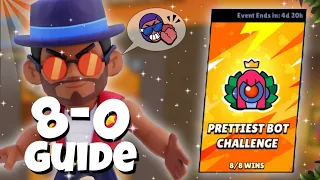 Prettiest Bot Challenge | 8 - 0 | Best Brawlers & Tips | Brawl Stars🔥🔥