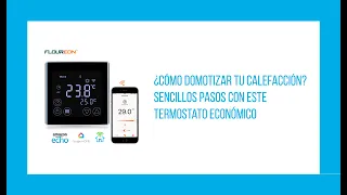 INSTALACIÓN Y CONFIGURACIÓN DE ESTE TERMOSTATO WIFI BARATO: FLOUREON❄️🔥