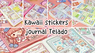 stickers journaling 💕cute kawaii sticker🌈 Immersive ASMR bullet journal | Compilation Ep.13