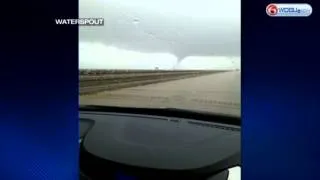 Waterspout spotted from the Causeway