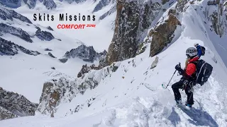 Skits missions 9 // Y-couloir - Aiguille du Argentière 3900m // Chamonix