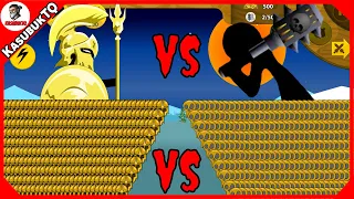 SUMMON X99999 GOLDEN SPEARTON VS X999999 NOOB GIANT | STICK WAR LEGACY - KASUBUKTQ