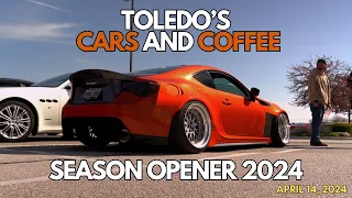 Toledo's Cars and Coffee Season Opener 2024 (4K)