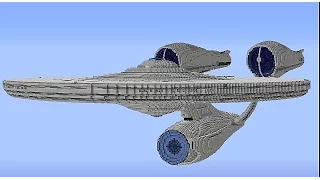 Minecraft: USS Enterprise From Star Trek