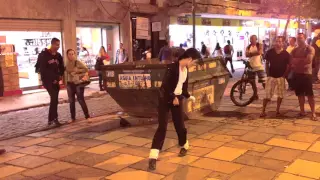 Michael Jackson de rua