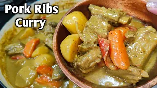 Pork ribs Curry Madiskarteng Nanay by mhechoice