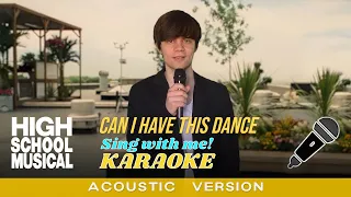 Can I Have This Dance (Acoustic Version | Troy's part only - Karaoke) from High School Musical 3