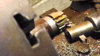 Broaching a Gear for the Atlas Lathe (December 2012)