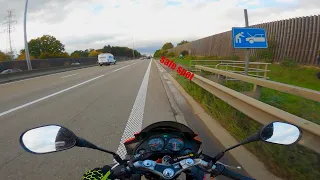 cbr 125 r blew up on the highway