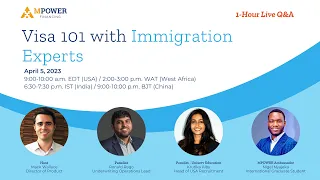 Live Q&A: Visa 101 with Immigration Experts