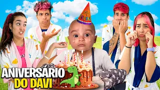 FINGIMOS ESQUECER O ANIVERSÁRIO DO DAVI *ela chorou?