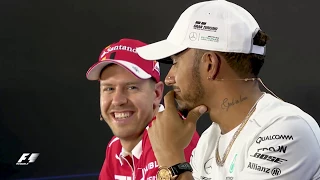 F1 Battle for Chamionship 2017 Vettel vs Hamilton