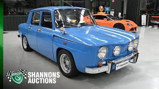 1968 Renault Gordini R8 Sedan - 2023 Shannons Summer Timed Online Auction