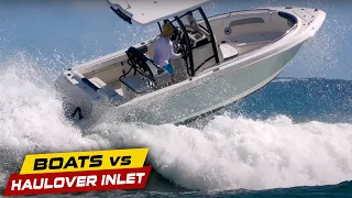 YOU SHOULD NEVER DO THIS AT BOCA INLET ! | Boats vs Haulover Inlet