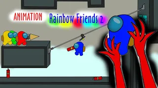 Hoạt hình Among us - Rainbow Friends tập 2, overcome the cloud demon