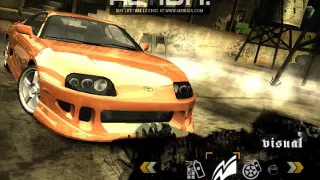 Como Crear El Toyota Supra De Brayan En NFSMW