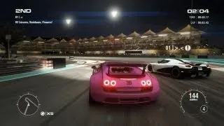 GRID 2 Multiplayer Duel: Tier 4 Bugatti Veyron 16.4 SuperSport vs. Koenigsegg Agera R, Yas Marina