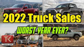 2022 Truck Sales - Surprising Winners & Losers!