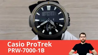 Обзор часов Casio Pro Trek PRW-7000-1B