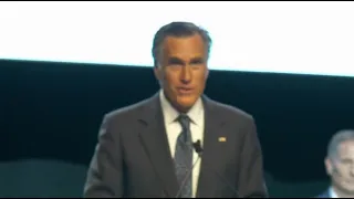 Sen. Mitt Romney booed at Utah GOP convention