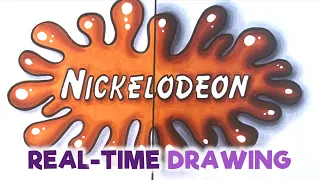 🟠 'Nickelodeon' 🟠 Real-Time Drawing | #cadillacartoonz