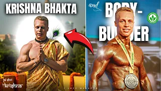 Israeli Bodybuilder in India - Strongest Krishna Devotee in Mayapur?