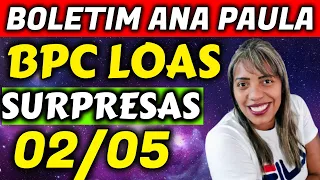 ✔️ BPC LOAS! BOLETIM ANA PAULA BPC LOAS 02/05