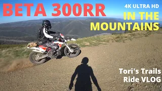 BETA 300RR in the Mountains. High Country Dirt Bike Ride.