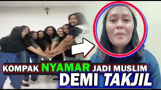 KRISTEN NYAMAR JADI ISLAM DEMI TAKJIL RAMADHAN