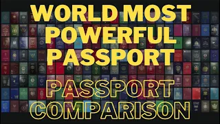 World Most Powerful Passports (2022) - 199 Countries compared