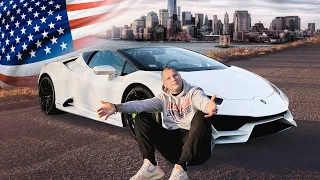 Lamborghini Huracan po ulicach USA! *Pojechaliśmy na mecz NBA do Nowego Yorku!