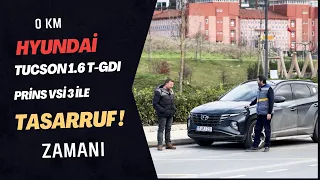 0 km Hyundai Tucson 1.6 T-GDI Prins Lpg İle Tanıştı