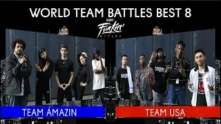 SNIPES FUNKIN STYLEZ 2018 - WORLD TEAM BATTLE BEST 8 - TEAM ÁMAZIN vs. TEAM USA