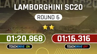 Asphalt 9 - LAMBORGHINI SC20 Grand Prix Round 6 - 2⭐ Touchdrive & Manual Laps - THOUSAND MINARETS