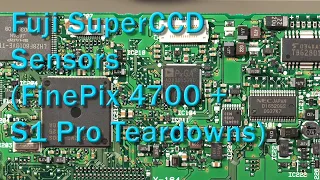 SuperCCD Sensor Examination (FinePix 4700 + S1 Pro Teardowns)