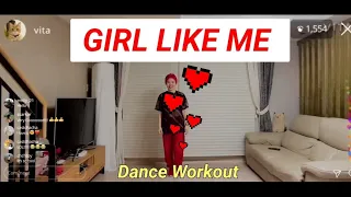 [HomeDanceWorkout]GIRL LIKE ME - Black Eyed Peas& Shakira/ Cardio Diet Dance WORKOUT