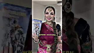 Western Influencer pramoting Indian culture 🕉️ | #shorts #sanatandharma #sanatan #sanatani