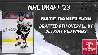 Detroit Red Wings draft Nate Danielson 9th-overall in 2023 NHL Draft | Instant Reaction & Analysis