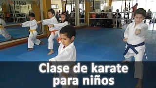 Cómo enseñar karate a niños