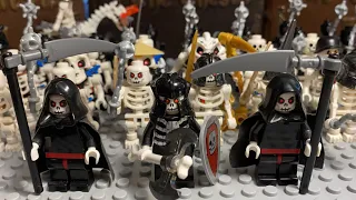 Моя Армия Нежити/Скелетов из Lego Castle и Ninjago! Review (обзор)