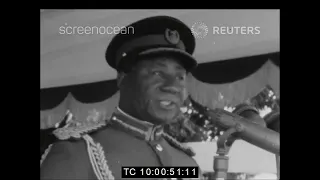 Lt. General Ankrah Presides Over Graduation Parade at Teshie Military Academy | November 1968